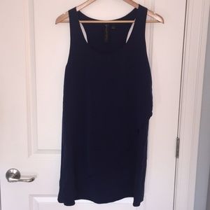 Navy layered NWT dress Size M